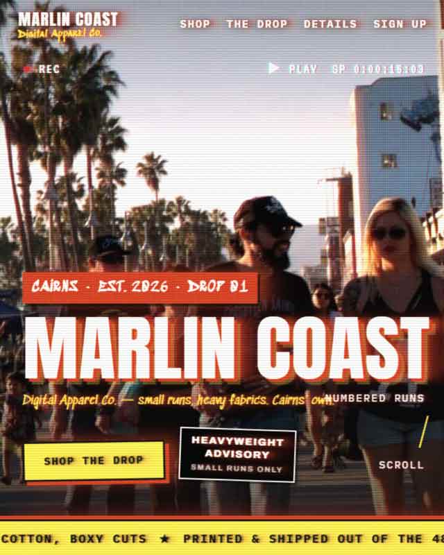 Screenshot of the Retro Mixtape example shop